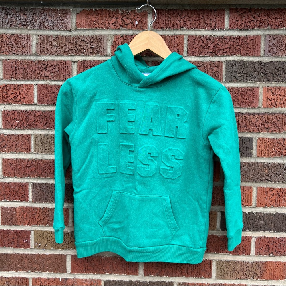 My Favorite Sweatshirt Green FEARLESS Pullover Hoodie
